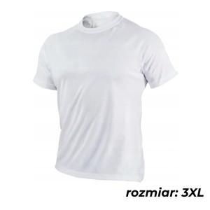 STALCO Koszulka t-shirt BONO 100% bawełna biała r. 3XL