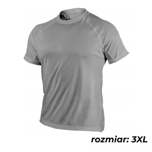 STALCO Koszulka t-shirt BONO 100% bawełna szara r. 3XL