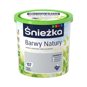 ŚNIEŻKA LATEKSOWA BARWY NATURY PEJZAŻ ZIMOWY 5L