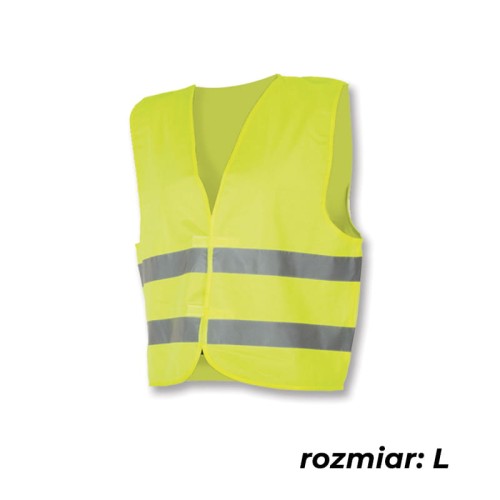 STALCO Kamizelka odblaskowa ostrzegawcza SHINE SUMMER żółta r. L