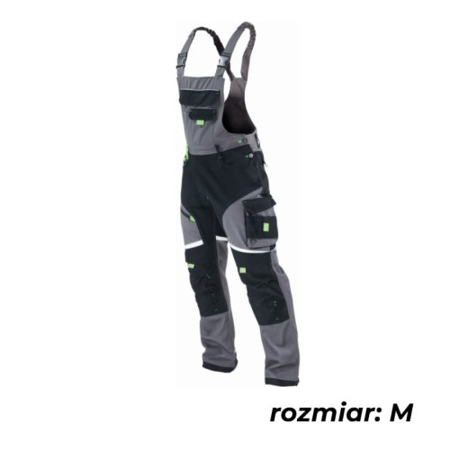 STALCO Spodnie robocze ogrodniczki HEAVYLINE r. M
