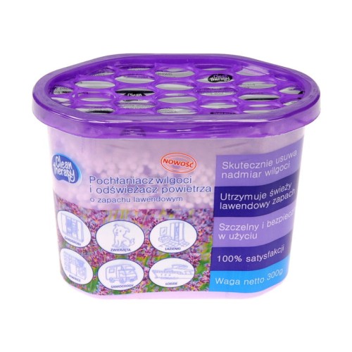 Clean Therapy Pochłaniacz wilgoci lawendowy 300G RAVI
