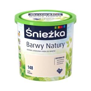ŚNIEŻKA LATEKSOWA BARWY NATURY LILIA WODNA 5L