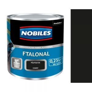 FARBA NOBILES FTALONAL CZARNY 0,25 L 