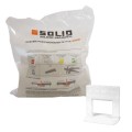 SOLID System poziomowania płytek- 100 klips 1,5mm STANDARD