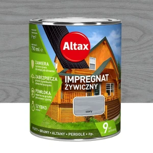 ALTAX Impregnat żywiczny - szary 0,75 l