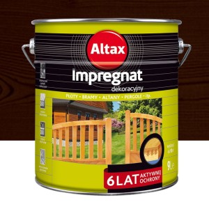 ALTAX Impregnat dekoracyjny 9L palisander