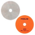 PROLINE Nakładka diamentowa polerująca gr. 200, 125 mm gres/ceramika