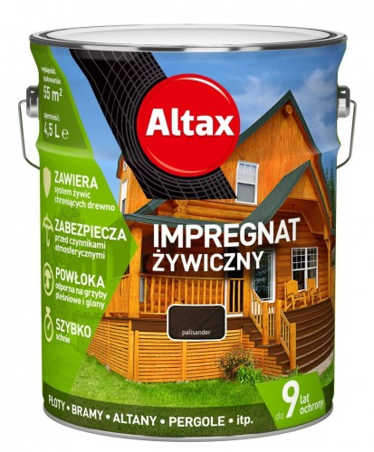 ALTAX IMPREGNAT ŻYWICZNY 4,5L PALISANDER