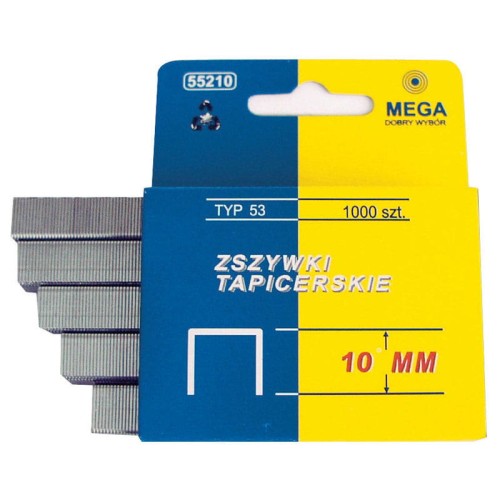 MEGA Zszywki tapicerskie typ 53, 1000 szt