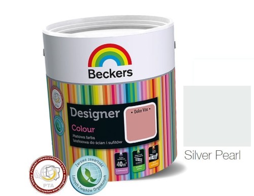 FARBA BECKERS DESIGNER COLOUR SILVER PEARL 5L