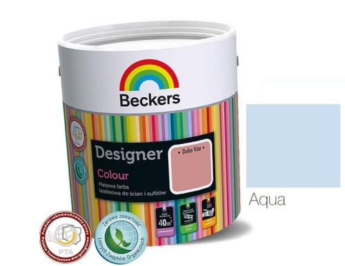 FARBA BECKERS DESIGNER COLOUR AQUA 2,5L