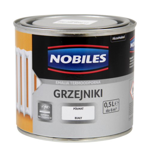 NOBILES EMALIA TERMOODPORNA GRZEJNIKI 0,5L BIAŁA BIAŁY