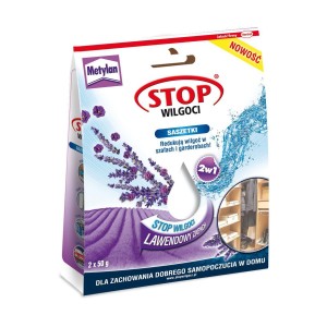 HENKEL METYLAN Stop wilgoci - saszetki lawendowe 2x50g