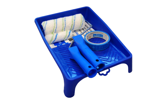 BLUE DOLPHIN zestaw malarski microfibra 18cm