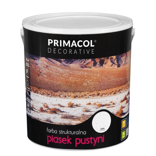 FARBA PRIMACOL PIASEK PUSTYNI BIAŁA 5L