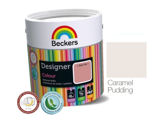 FARBA BECKERS DESIGNER COLOUR CARAMEL PUDDING 5L