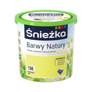 ŚNIEŻKA LATEKSOWA BARWY NATURY WIOSENNY LIŚĆ 5L