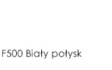 Biały połysk