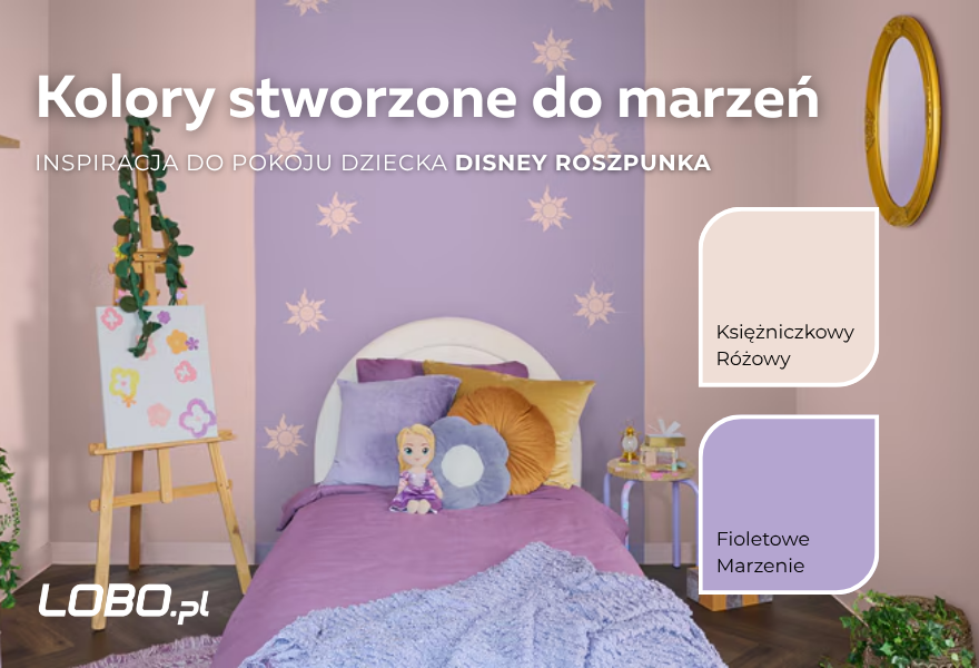 Dulux EasyCare x DISNEY Roszpunka