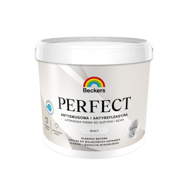 BECKERS Farba Perfect White biała 9L