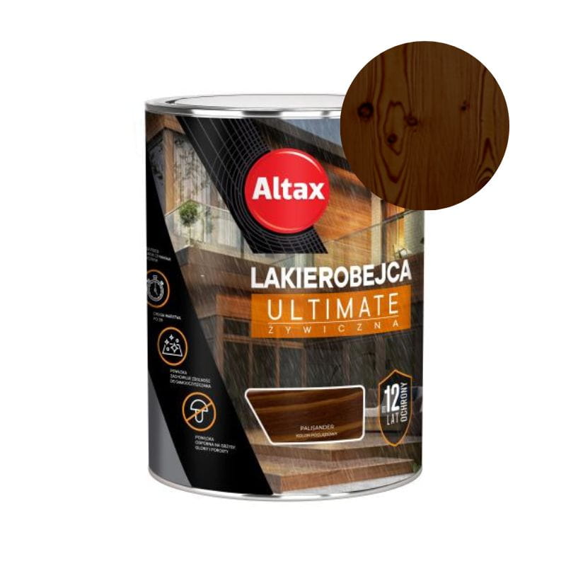 ALTAX Lakierobejca Ultimate Żywiczna 5L palisander 12 lat ochrony