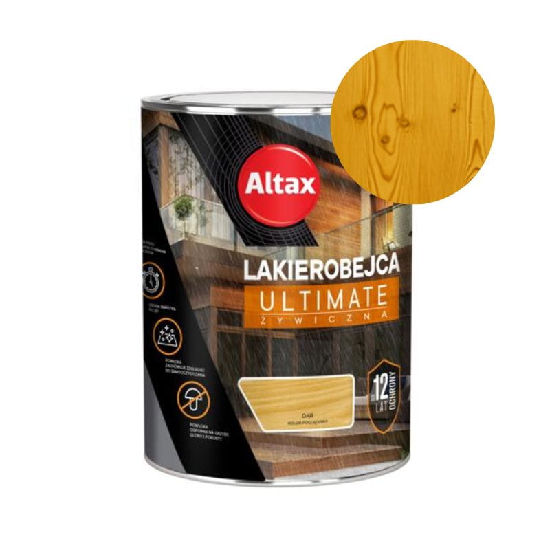ALTAX Lakierobejca Ultimate Żywiczna 5L dąb 12 lat ochrony